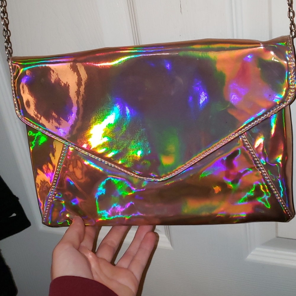 Polyurethane Crossbody/Clutch - Picture 2 of 8